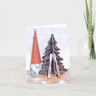 Cartão de Natal Oboe Reed