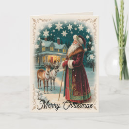 Cartão de Natal Old World Christmas 7