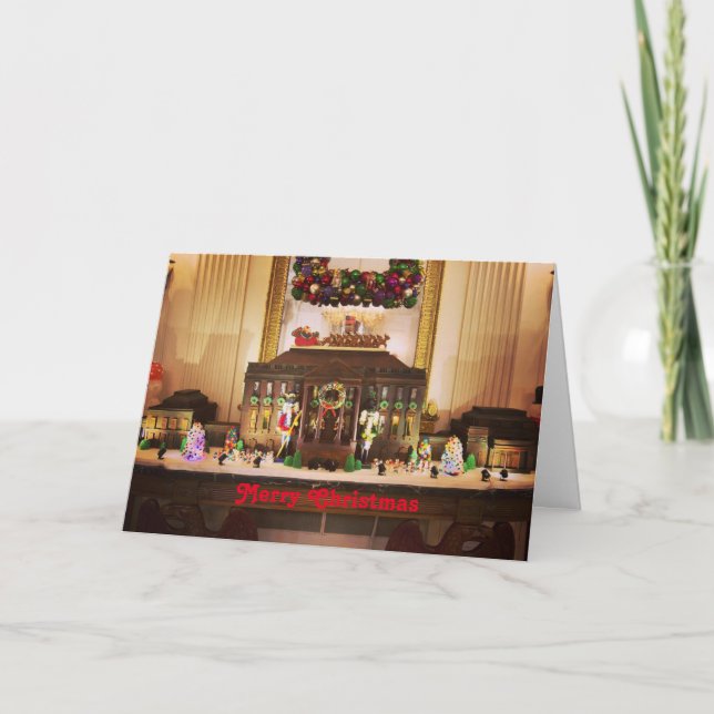 Cartão de Natal para a Casa Gingercake (Frente)