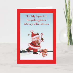 Cartão de Natal para a enteada