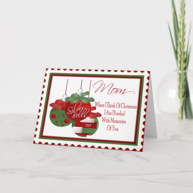 Cartão de Natal para a mamã (Frente)