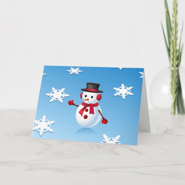 Cartão de Natal para Crianças darem (Frente)