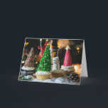 Cartão de Natal para cupcakes<br><div class="desc">Yummy natal dá palmadinhas no cartão de Natal,  uma ótima ideia</div>