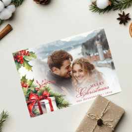 Cartão de Natal para Fotografia Personalizada Fest