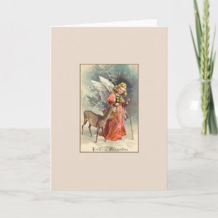 Cartão de Natal para Fröhliche Weihnachten