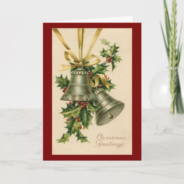 Cartão de Natal para Mãe e Pai (Frente)