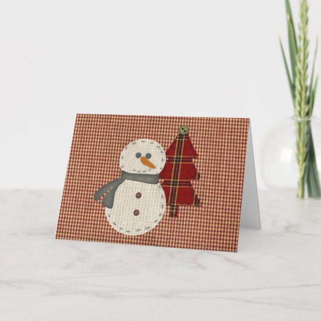 Cartão de Natal para mastigar (Frente)