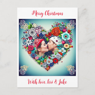 Cartão de Natal para novos Casais