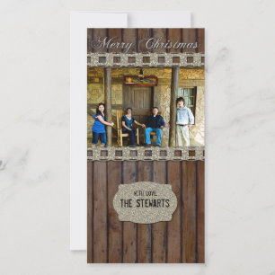 Cartão de Natal para o País de Prata de Madeira Ca