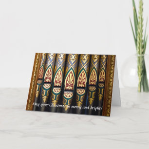 Cartão de Natal para órgãos bonito