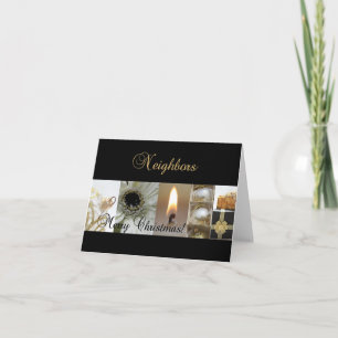 Cartão de Natal para os vizinhos