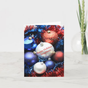 Cartão de Natal para os vizinhos