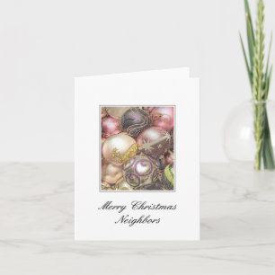 Cartão de Natal para os vizinhos
