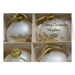 Cartão de Natal para os vizinhos