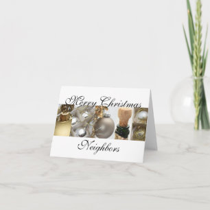 Cartão de Natal para os vizinhos