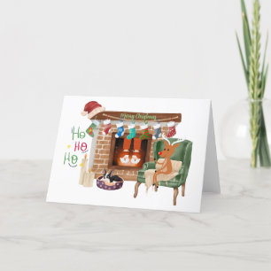 Cartão de Natal para papais noeis