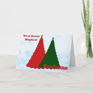 Cartão De Natal Para Sobrinho