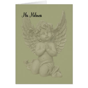 Cartão de Natal para Sua Santidade, o Papa