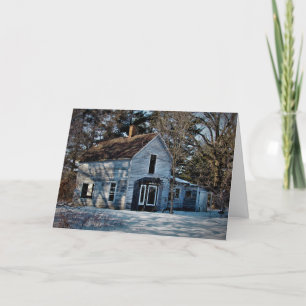 Cartão de Natal "Passado Despedaçado"