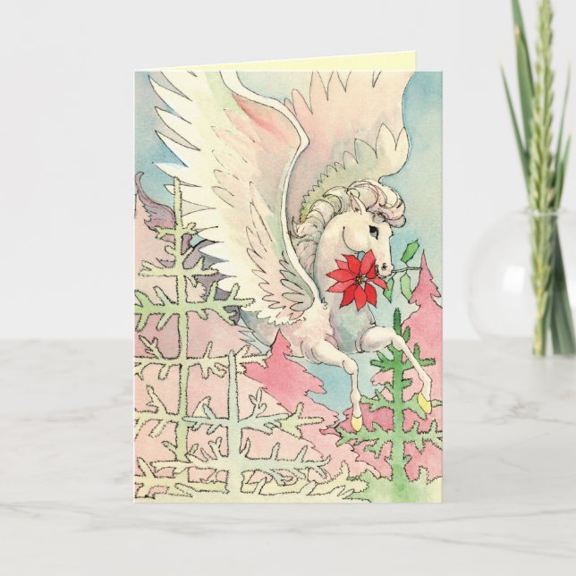 Cartão de Natal Pegasus (Frente)