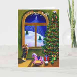 Cartão de Natal Pembroke Welsh Corgi