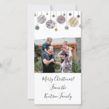 Cartão de Natal personalizado