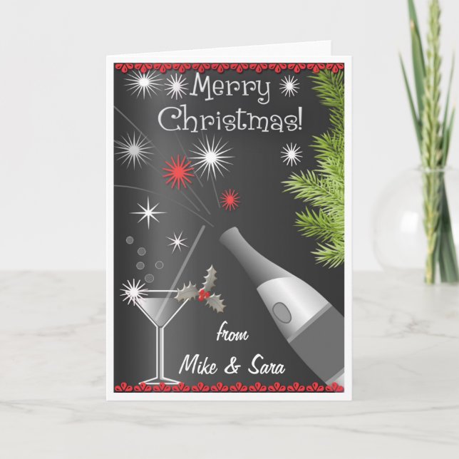 Cartão de Natal Personalizado (Frente)