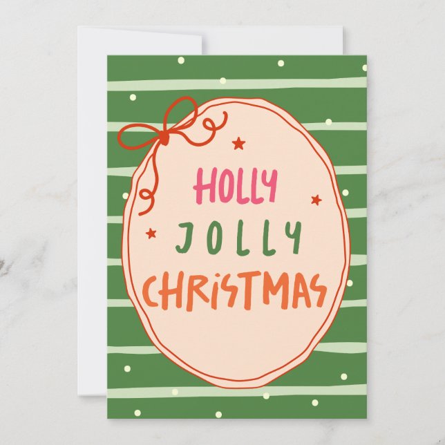Cartão de Natal Personalizado com Foto (Frente)