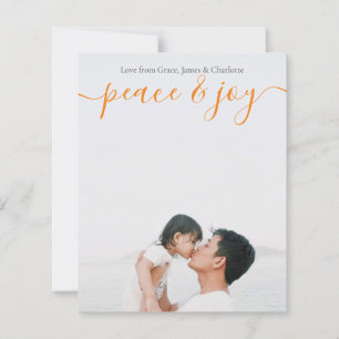 Cartão de Natal Personalizado de Orçamento e Texto