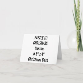 Cartão de Natal Personalizado Modelo de Vazio de 5