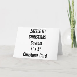 Cartão de Natal Personalizado Modelo de Vazio de 7