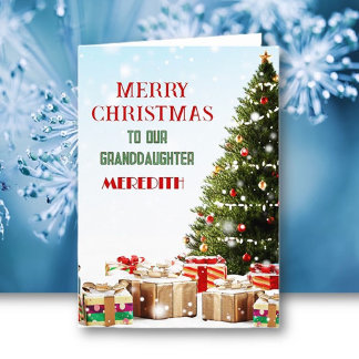 Cartão de Natal Personalizado para Netas