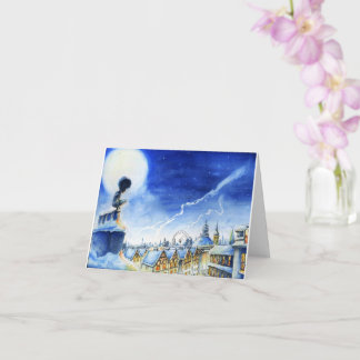 Cartão de Natal Peter Pan