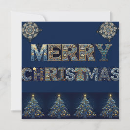 Cartão de Natal Plano