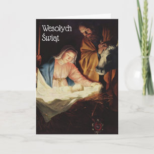 Cartão de Natal polonês - Boże Narodzenie