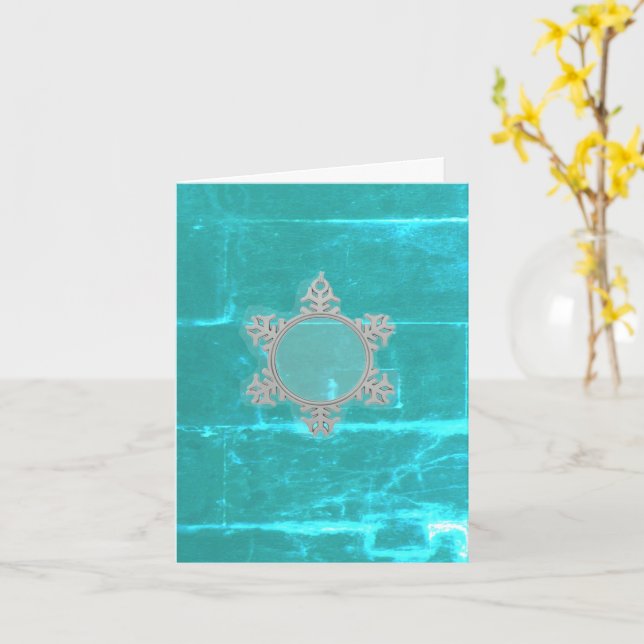 Cartão de Natal por dalDesignNZ (Flor Amarela)