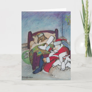 Cartão de Natal Ralph Steadman