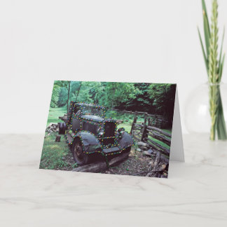 Cartão de Natal Redneck