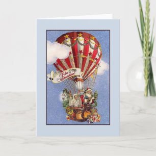 Cartão de Natal retro de Frohe Weihnachten do