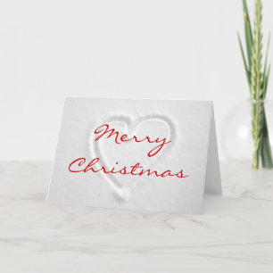 Cartão de Natal Romântico