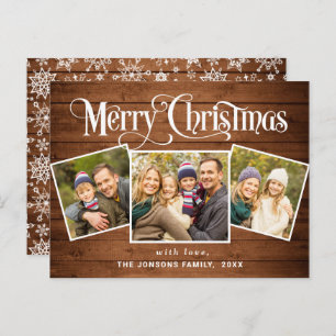 Cartão de Natal Russo 3 FOTO Saudação de Férias