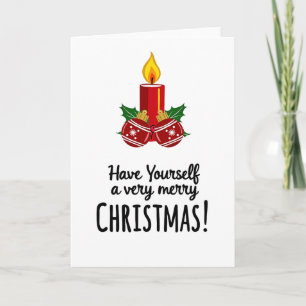 Cartão de Natal Safado Humor Adulto Divertido