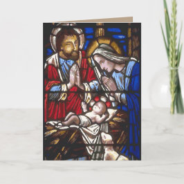 Cartão de Natal Sagrado