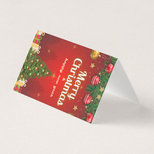Cartão de Natal   Saudação Festiva de Férias