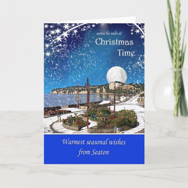 Cartão de Natal Seaton (Frente)