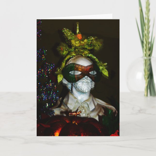 Cartão de Natal shakespeariano (Frente)