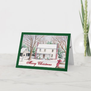 Cartão de Natal Snowy