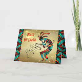 Cartão de Natal Southwest Kokopelli