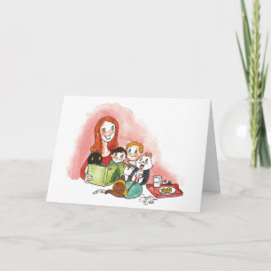 Cartão de Natal Storytime