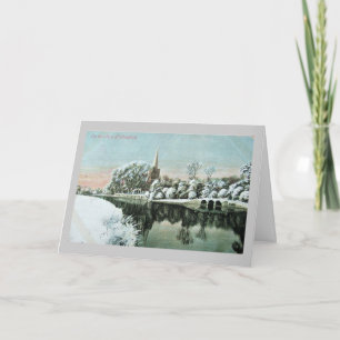 Cartão de Natal, Stratford-on-Avon